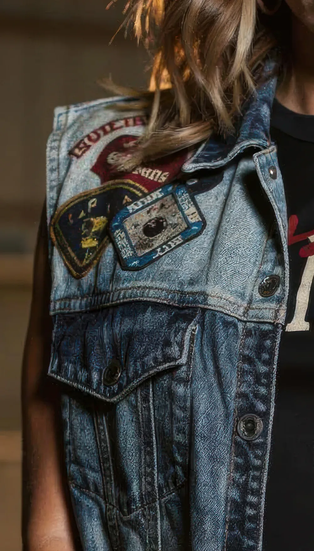 Ghost Studio Industrial Denim Icon — campagna moda industriale, luce cinematica