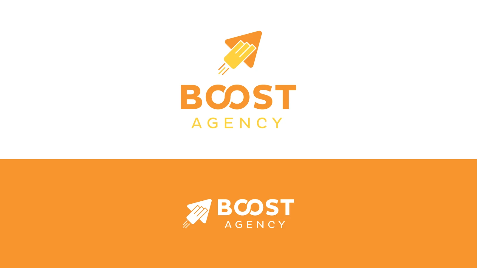 Boost Agency — brand board 2019
