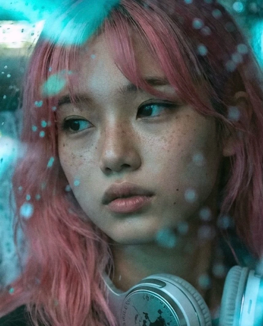 Progetto Aiko, ritratto di identita del personaggio AI